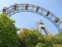 giri sulla grande ruota panoramica del Prater